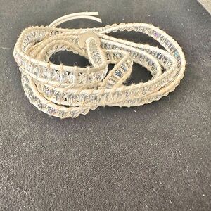 Wrap beaded bracelet